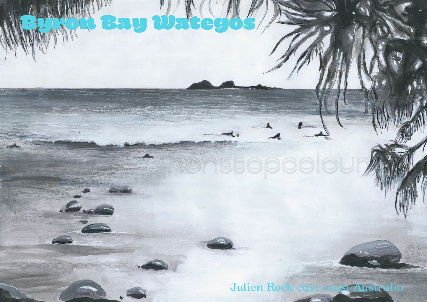 Julien Rocks - Black & White